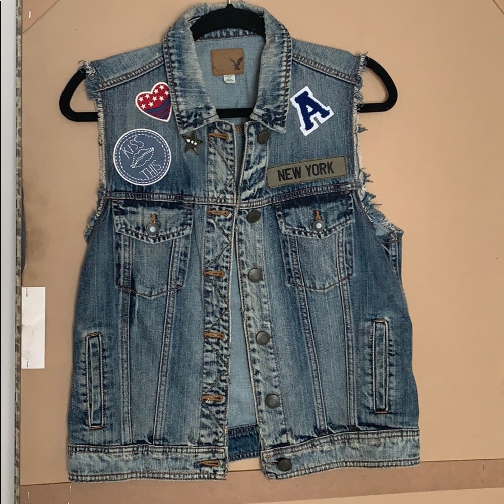American eagle Denim Vest